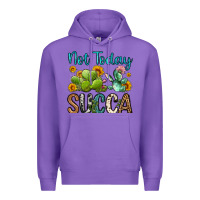 Purple not today succa Premium Hoodie - OliviaCreatesArt