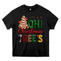 Black oh Christmas tree's ado Heavy Core Tee - AdoDesignShop