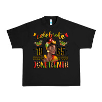 Black celebrate 1865 juneteenth with black woman Urban Heavy Tee - LillyAllenDesigns
