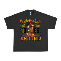 Pigment Black celebrate 1865 juneteenth with black woman Urban Heavy Tee - LillyAllenDesigns