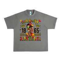 Tornado celebrate 1865 juneteenth with black woman Urban Heavy Tee - LillyAllenDesigns