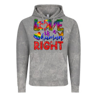Cloud Rock Love İs a Human Right Vintage Hoodie - BundleAndBundleShop