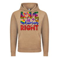 Vintage Coffee Love İs a Human Right Vintage Hoodie - BundleAndBundleShop