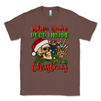 Chestnut when you’re dead inside but it's christmas Classic Tee - BundleAndBundleShop
