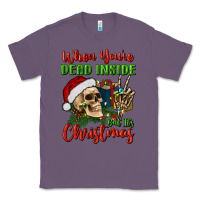 Lavender when you’re dead inside but it's christmas Classic Tee - BundleAndBundleShop