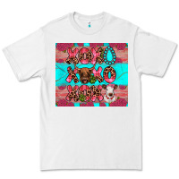 White xoxo calf heifer Premium Tee - JahusDesignShop
