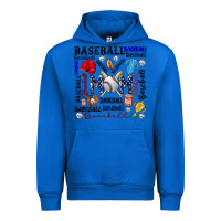 Cobalt baseball mom Urban Hoodie - CowhideDigitalArt