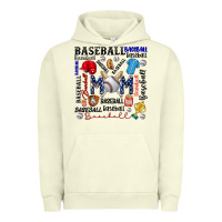 Pigment Pistachio baseball mom Urban Hoodie - CowhideDigitalArt