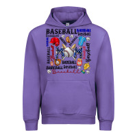 Tulip baseball mom Urban Hoodie - CowhideDigitalArt