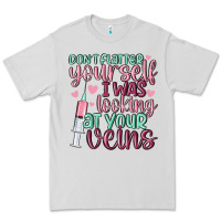 Dove Grey don't flatter yourself i was looking at your veins Premium Tee - MaliasSmallBusiness
