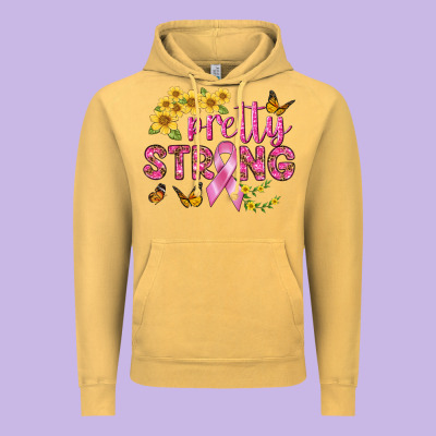 Pretty Strong Vintage Hoodie Designed By Bundleandbundleshop
