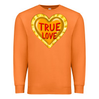 Carrot valentine's day hearts Premium Sweatshirt - FaDigitalArtStudio