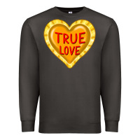 Smoke valentine's day hearts Premium Sweatshirt - FaDigitalArtStudio