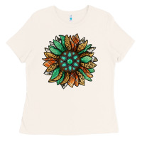 Bone thanksgiving fall sunflower Ladies Tee - Jasminsmagicworld