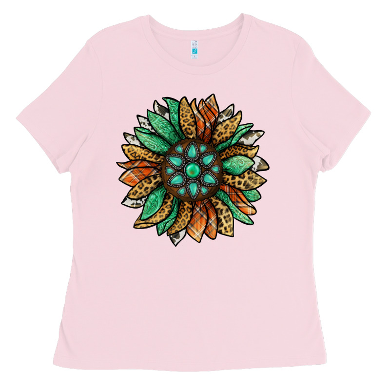 Thanksgiving Fall Sunflower Ladies Tee by Jasminsmagicworld | Teevron