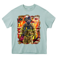Arona Firefighter Fire And American Heavy Core Tee - LillyAllenDesigns