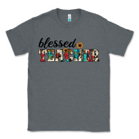 Charcoal Heather blessed teacher Classic Tee - JahusDesignShop