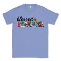 Colony Blue blessed teacher Classic Tee - JahusDesignShop