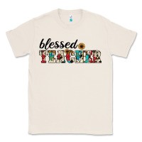Natural blessed teacher Classic Tee - JahusDesignShop