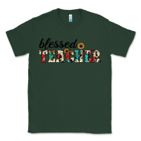 Sports Green blessed teacher Classic Tee - JahusDesignShop