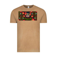 Vintage Camel Chingona Sugar Skull License Plate Vintage Tee - BundleAndBundleShop