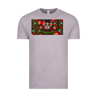 Vintage Zinc Chingona Sugar Skull License Plate Vintage Tee - BundleAndBundleShop