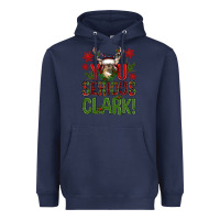 Navy you serious clark with deer bbs Heavyweight Hoodie - BundleAndBundleShop
