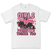 White girls like monster trucks too Premium Tee - MaliasSmallBusiness