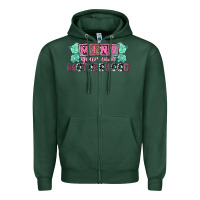 Sports Green Mind your own Motherhood  Mother's Day Zipper Hoodie - CowGirlArtShop