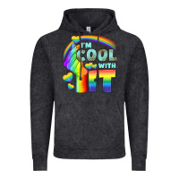 Vintage Black Lgbtq İ'm Cool With İt Vintage Hoodie - BundleAndBundleShop