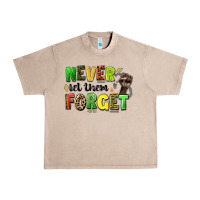 French Oak never let them forget juneteenth Urban Heavy Tee - LillyAllenDesigns