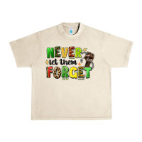 Sandshell never let them forget juneteenth Urban Heavy Tee - LillyAllenDesigns