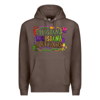 Coffee louisiana louisiana louisiana mardi gras Premium Hoodie - OliviaCreatesArt