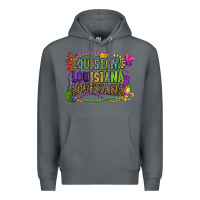 Rock louisiana louisiana louisiana mardi gras Premium Hoodie - OliviaCreatesArt