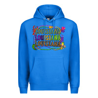 True Royal louisiana louisiana louisiana mardi gras Premium Hoodie - OliviaCreatesArt