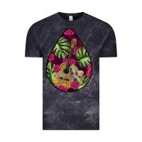Cloud Black Hispanic Heritage Vintage Tee - BundleAndBundleShop
