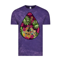 Cloud Purple Hispanic Heritage Vintage Tee - BundleAndBundleShop