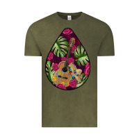 Vintage Olive Hispanic Heritage Vintage Tee - BundleAndBundleShop