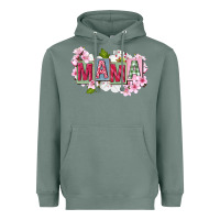 Sage Mother's Day mama Heavyweight Hoodie - FaDigitalArtStudio