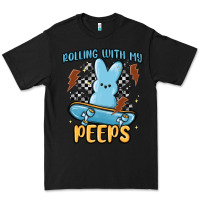 Black skateboard bunny Premium Tee - MaliasSmallBusiness
