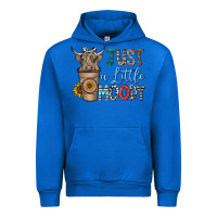 Cobalt just a latte moody Urban Hoodie - CowhideDigitalArt