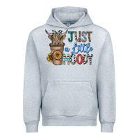 Heather Grey just a latte moody Urban Hoodie - CowhideDigitalArt