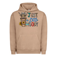 Pigment Burro just a latte moody Urban Hoodie - CowhideDigitalArt