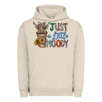 Pigment French Oak just a latte moody Urban Hoodie - CowhideDigitalArt