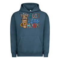 Pigment Midnight Navy just a latte moody Urban Hoodie - CowhideDigitalArt