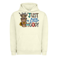 Pigment Pistachio just a latte moody Urban Hoodie - CowhideDigitalArt
