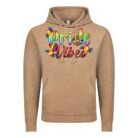 Vintage Coffee Pride Vibes LGBTQ Vintage Hoodie - BundleAndBundleShop