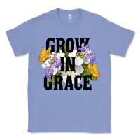 Colony Blue Grow In Grace Classic Tee - LillyAllenDesigns