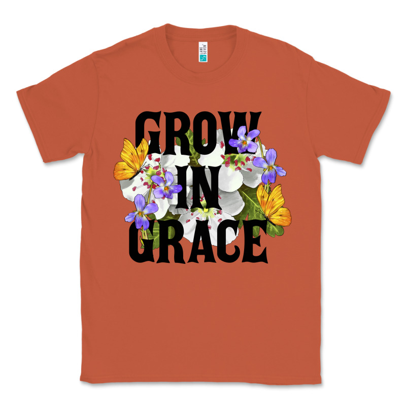 Grow In Grace Classic Tee by LillyAllenDesigns | Teevron