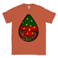 Copper Christmas  teardrop Classic Tee - BundleAndBundleShop